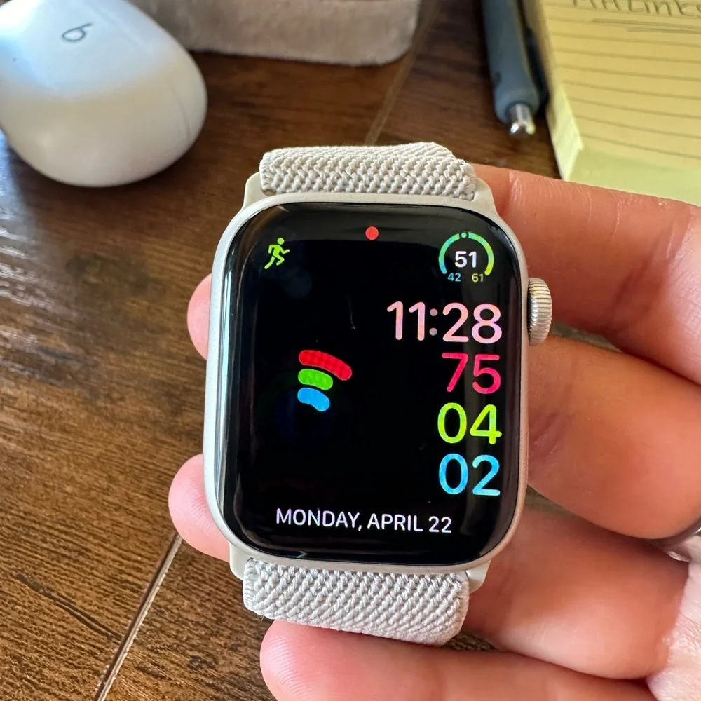 Apple Watch Series 8 starlight 41
